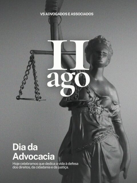11 de agosto | Dia da Advocacia
Hoje celebramos aqueles que exercem a advocacia com ética, dedicação e compromisso com a justiça.
Parabéns a todos os advogados e advogadas pelo seu trabalho e pela defesa dos direitos.
#advocacia #direito #celebracao #advogado #advogada